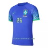 Camiseta de fútbol Brasil RODRYGO 26 Segunda Equipación Mundial 2022 - Hombre